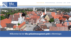 Desktop Screenshot of bika-allgaeu.de