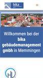 Mobile Screenshot of bika-allgaeu.de